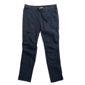 James Perse Soft Drape Utility Pants Mid-Rise Twill Carbon Grey Size Medium/2